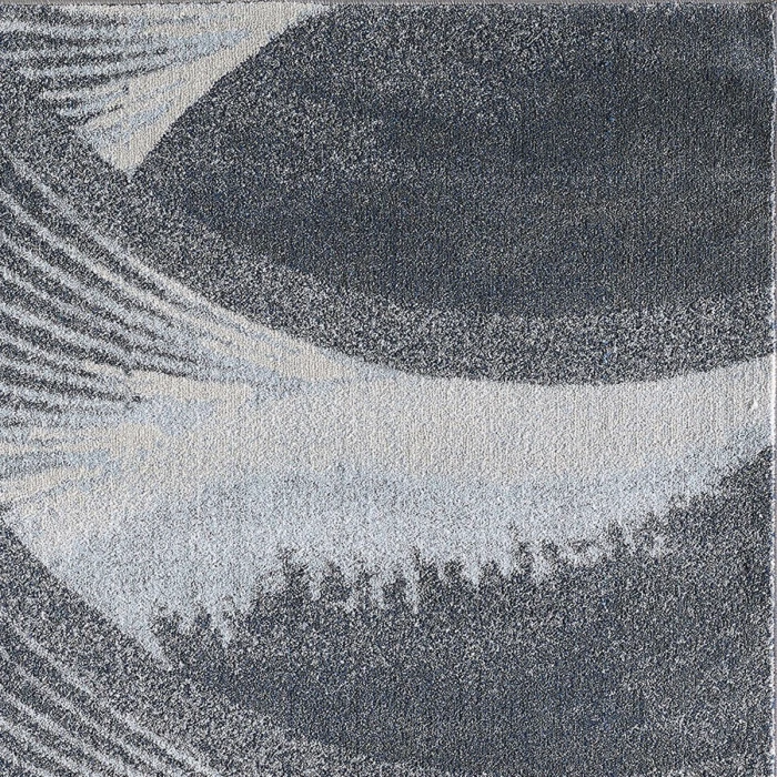 Kas Illusions 6223 Grey/Blue Breeze Area Rug 5'3" x 7'7"