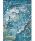 Kas Illusions 6225 Teal Stone Area Rug 7'10" x 10'10"