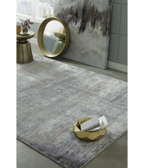 Kas Indulge 0801 Slate Pulse Area Rug 8'6" x 11'6"