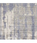 Kas Indulge 0802 Grey/Blue Drizzle Area Rug 5' x 7'