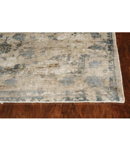 Kas Indulge 0805 Sand/Blue Elagance Area Rug 9' x 13'