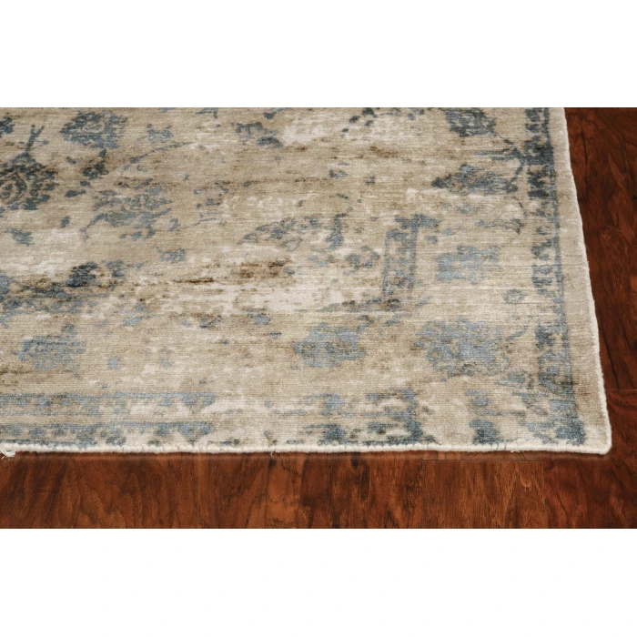 Kas Indulge 0805 Sand/Blue Elegance Area Rug 8'6" x 11'6"