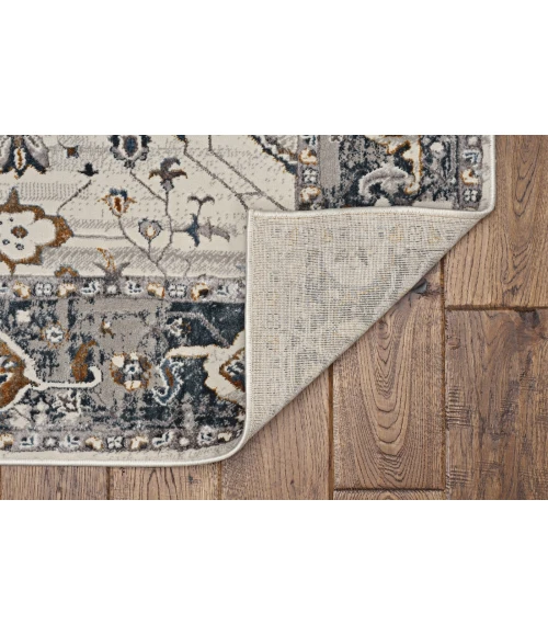 Kas Inspire 7500 Ivory/Grey Empera Area Rug 3'3" x 4'7"