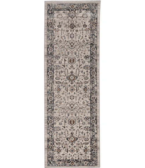 Kas Inspire 7500 Ivory/Grey Empera Area Rug 3'3" x 4'7"