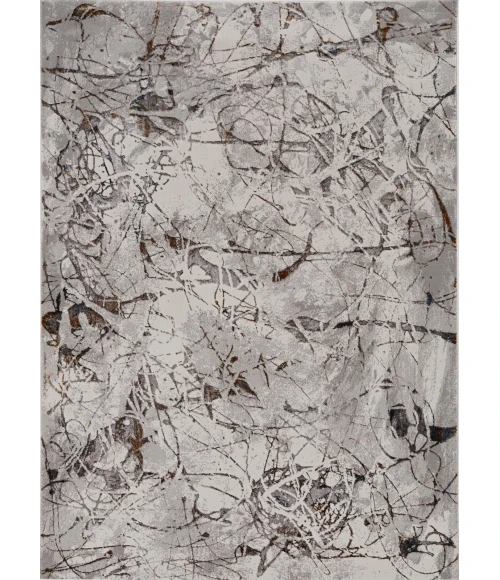 Kas Inspire 7502 Ivory/Grey Escape Area Rug 3'3" x 4'7"