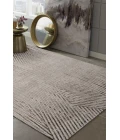 Kas Inspire 7504 Ivory/Grey Parker Area Rug 2'2" x 6'11" Runner