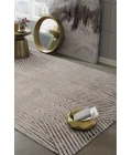 Kas Inspire 7504 Ivory/Grey Parker Area Rug 2'2" x 6'11" Runner