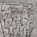 Kas Inspire 7506 Grey Expressions Area Rug 2'2" x 6'11" Runner