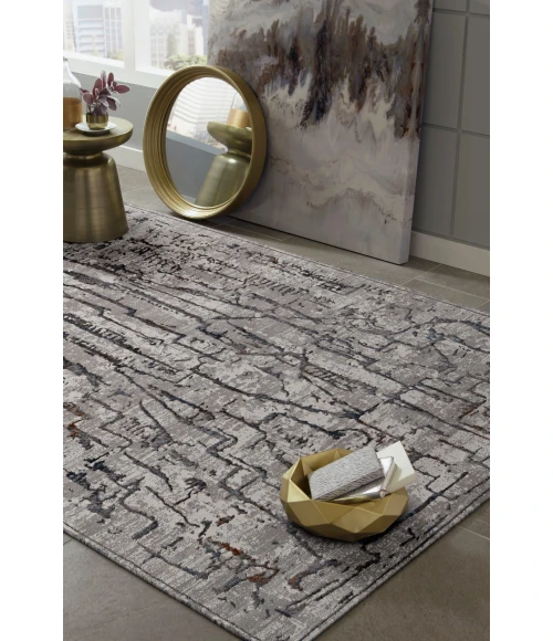 Kas Inspire 7506 Grey Expressions Area Rug 3'3" x 4'7"