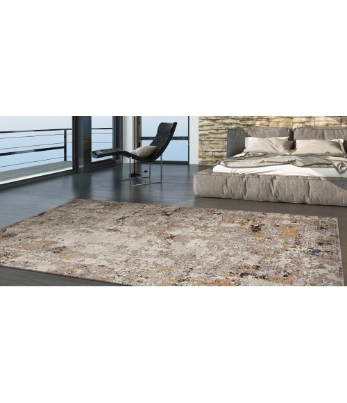 Kas Karina 8251 Silver Lucia Area Rug 3'11" x 5'5"