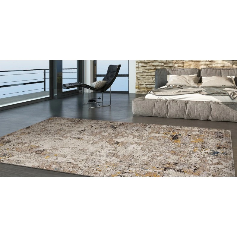 Kas Karina 8251 Silver Lucia Area Rug 3'11" x 5'5"