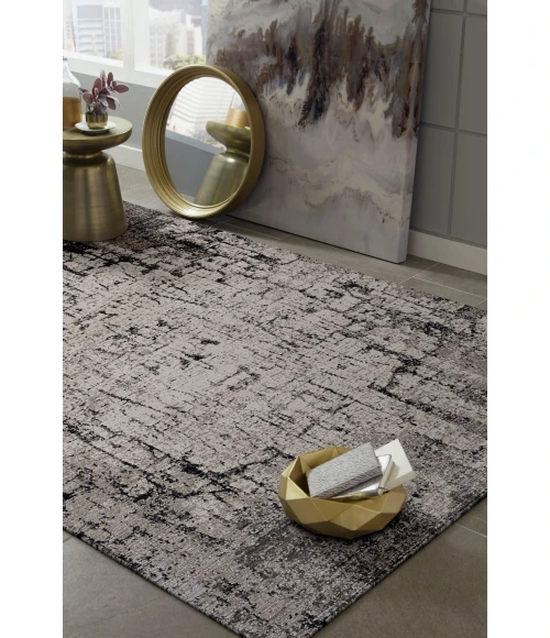 Kas Karina 8253 Ivory/Grey Palette Area Rug 8' Round