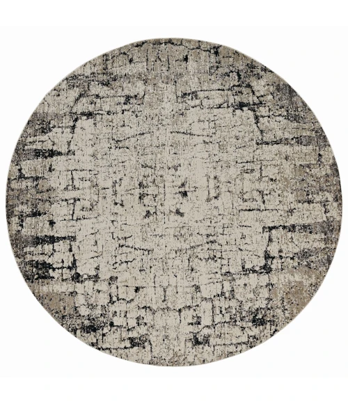 Kas Karina 8253 Ivory/Grey Palette Area Rug 8' Round