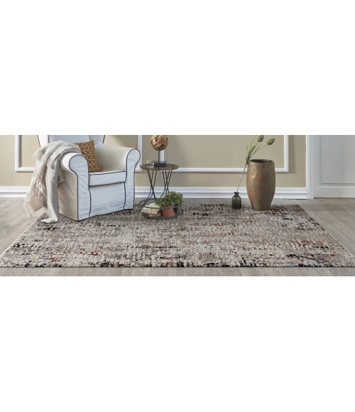 Kas Karina 8254 Beige/Grey Flatiron Area Rug 3'11" x 5'5"