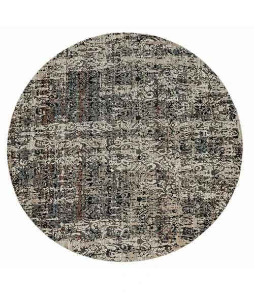 Kas Karina 8255 Grey Empire Area Rug 8' Round