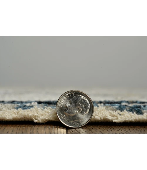 Kas Karina 8261 Ivory/Blue Mirage Area Rug
