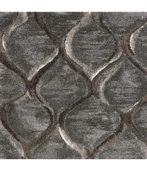 Kas Landscapes 5906 Charcoal Groove Area Rug 7'10"X 10'10"