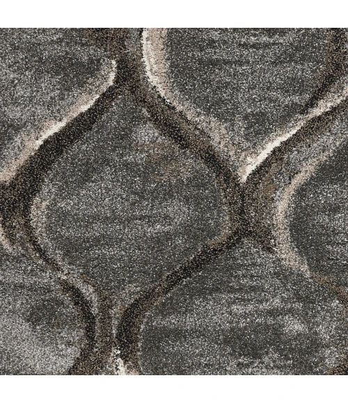 Kas Landscapes 5906 Charcoal Groove Area Rug 7'10"X 10'10"