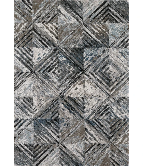 Kas Landscapes 5911 Blue/Ivory Dimensions Area Rug 7'10"X 10'10"