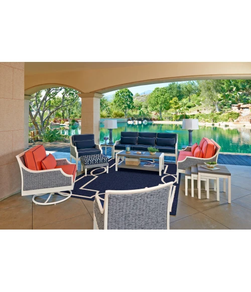 Kas Libby Langdon Hamptons 5224 Ocean Madison Area Rug 7' Round