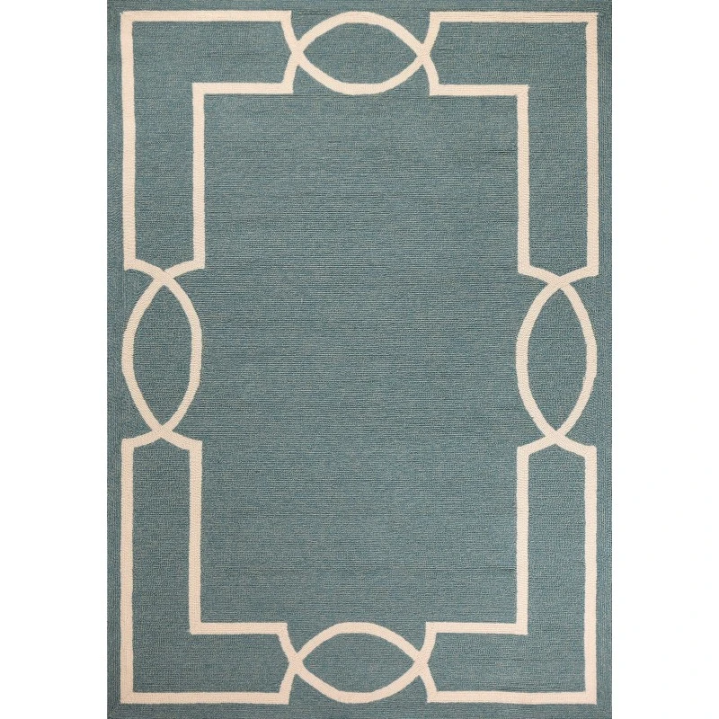 Kas Libby Langdon Hamptons 5225 Spa Madison Area Rug 6'6" x 9'6"