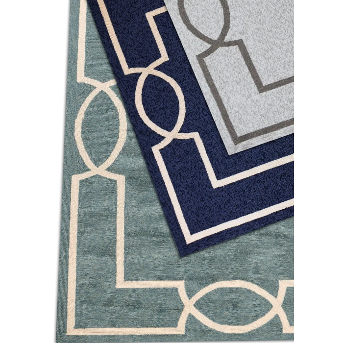 Kas Libby Langdon Hamptons 5225 Spa Madison Area Rug 7' Round