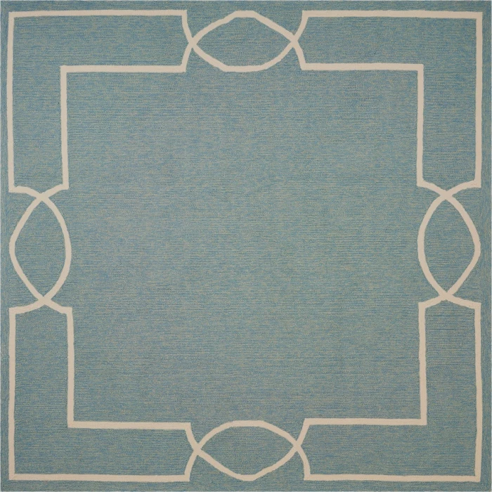 Kas Libby Langdon Hamptons 5225 Spa Madison Area Rug 7' Round