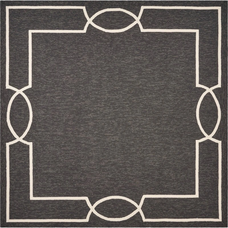 Kas Libby Langdon Hamptons 5226 Onyx Madison Area Rug 7' Round