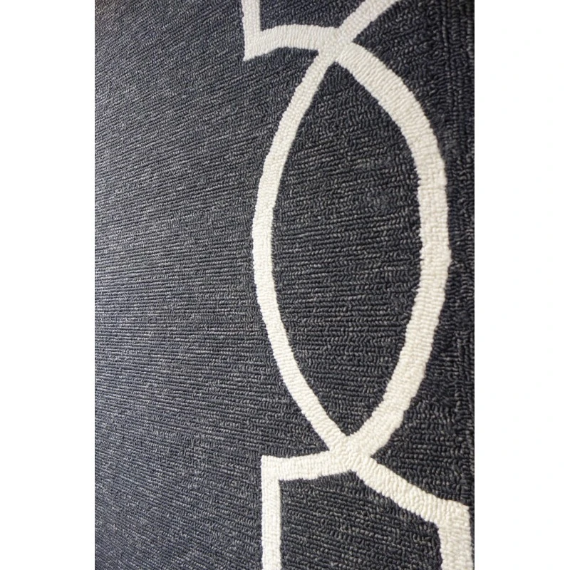 Kas Libby Langdon Hamptons 5226 Onyx Madison Area Rug 7' Round