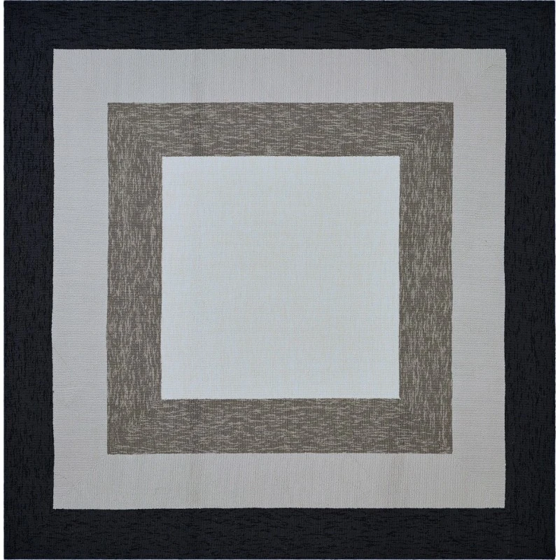 Kas Libby Langdon Hamptons 5228 Charcoal Highview Area Rug 8' x 11'