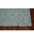 Kas Libby Langdon Hamptons 5232 Spa Groovy Gate Area Rug 21" x 34"