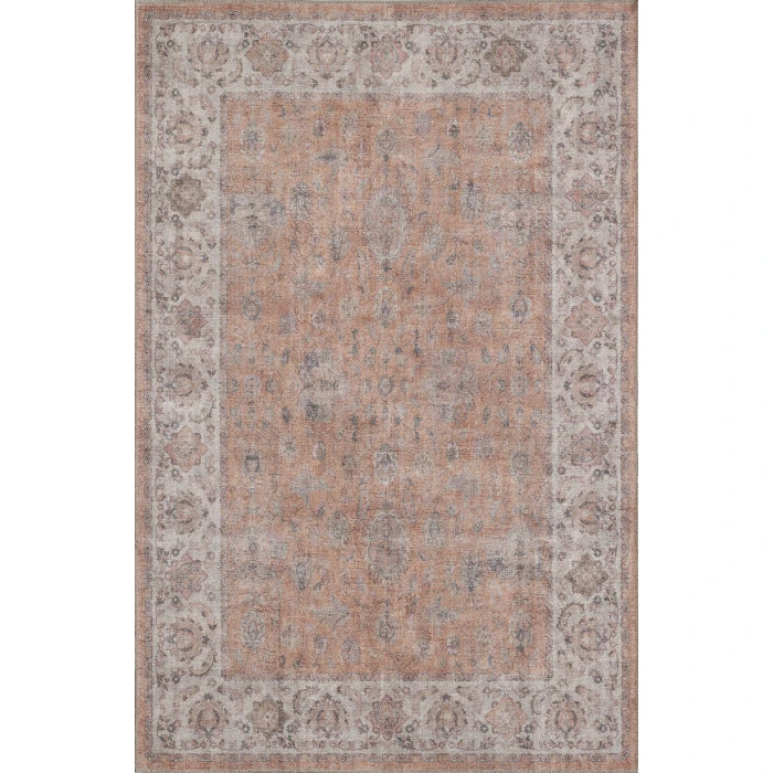 KAS London Rust 4816 7ft.6in. x 9ft.6in. Rectangle Rug
