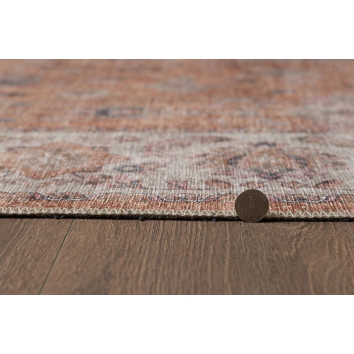 KAS London Rust 4816 7ft.6in. x 9ft.6in. Rectangle Rug