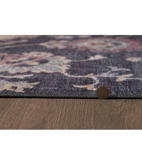 KAS London Charcoal 4818 8ft.4in. x 11ft.6in. Rectangle Rug