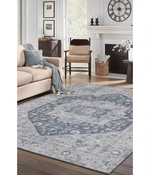 KAS London Denim 4819 5ft. x 7ft.6in. Rectangle Rug