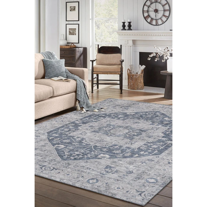 KAS London Denim 4819 5ft. x 7ft.6in. Rectangle Rug