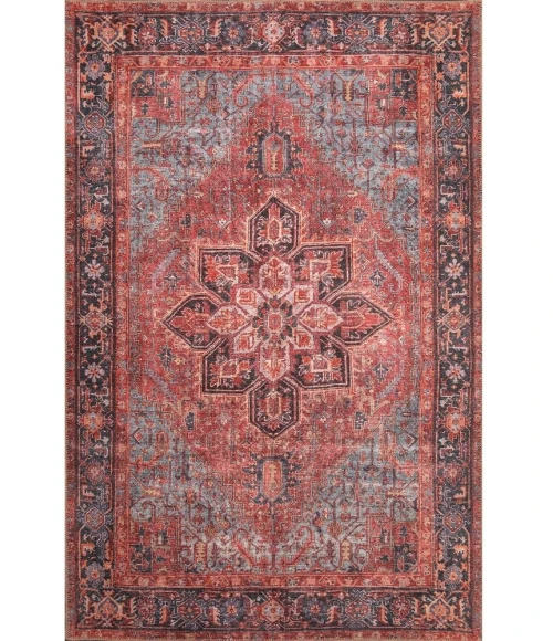 Kas London 4805 Red Anna Area Rug