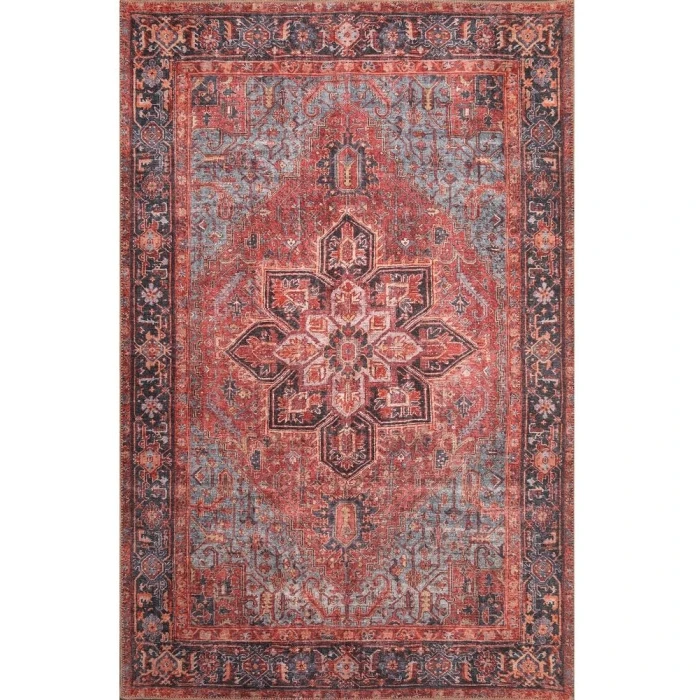 Kas London 4805 Red Anna Area Rug