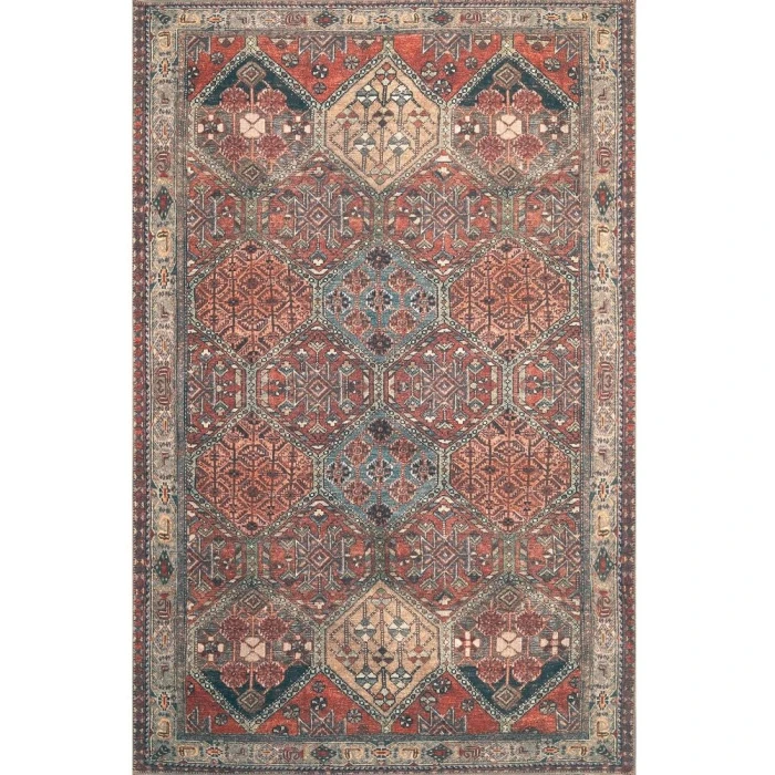 Kas London 4807 Mulyicolor Panel Area Rug