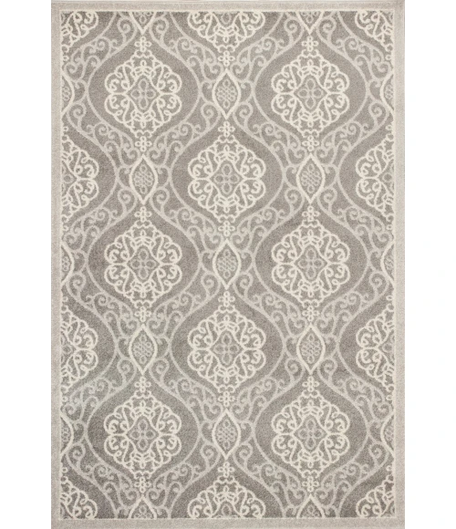 Kas Lucia 2759 Silver Mosaic Area Rug 23" x 45"