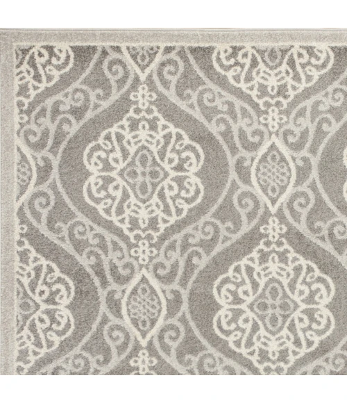Kas Lucia 2759 Silver Mosaic Area Rug 23" x 45"