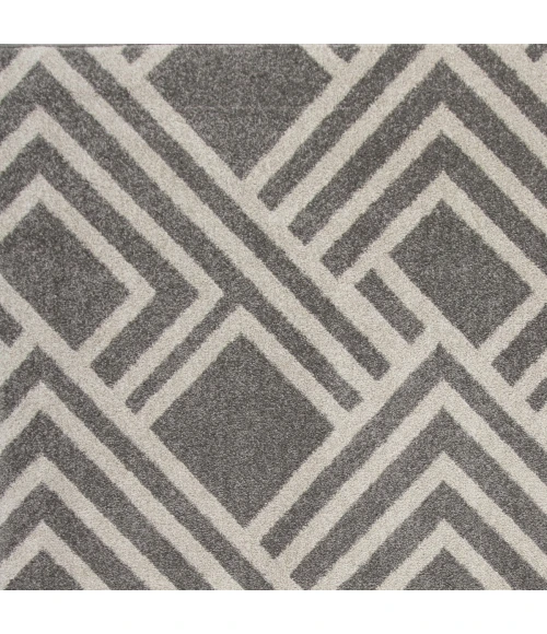 Kas Lucia 2764 Grey Modeme Area Rug 23" x 45"