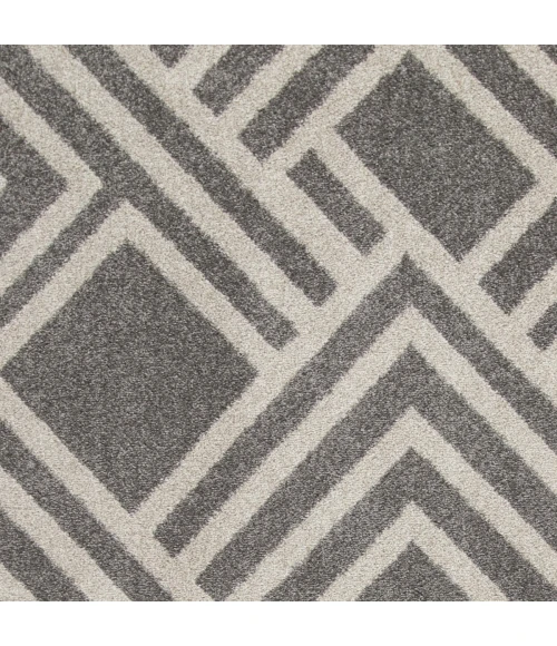 Kas Lucia 2764 Grey Modeme Area Rug 23" x 45"