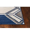 Kas Lucia 2768 Ivory/Denim Grant Area Rug 7'7" x 10'10"