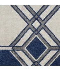 Kas Lucia 2768 Ivory/Denim Grant Area Rug 7'7" x 10'10"