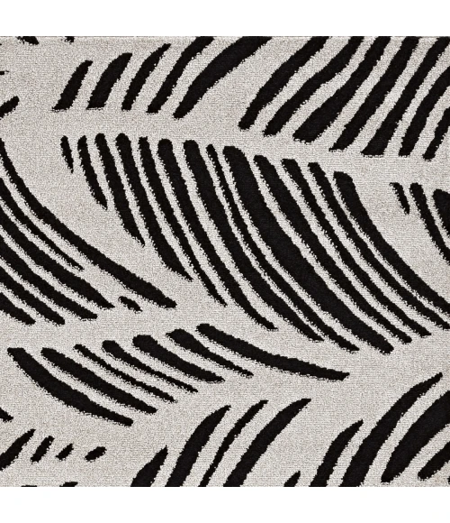 Kas Lucia 2770 Black/White Folia Area Rug 7'7" x 10'10"