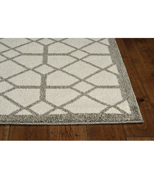 Kas Lucia 2773 Ivory/Grey Scope Area Rug 3'3" x 4'11"