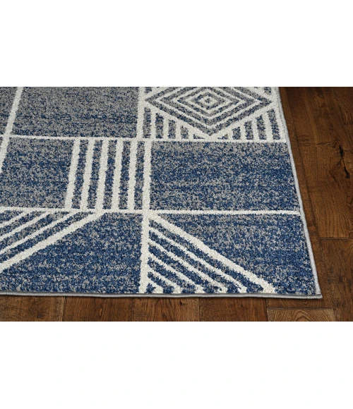 Kas Lucia 2774 Blue Dimensions Area Rug 23" x 45"