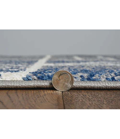 Kas Lucia 2774 Blue Dimensions Area Rug 23" x 45"