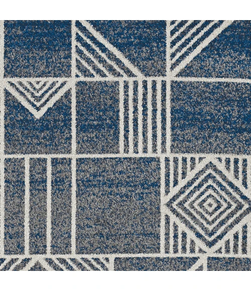Kas Lucia 2774 Blue Dimensions Area Rug 23" x 45"